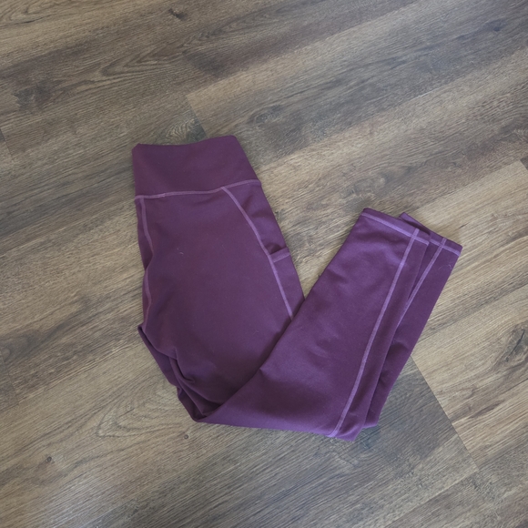 Fabletics Pants - Fabletics Deep Purple Leggings